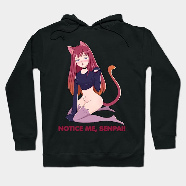 Neko Hoodie by moriqu